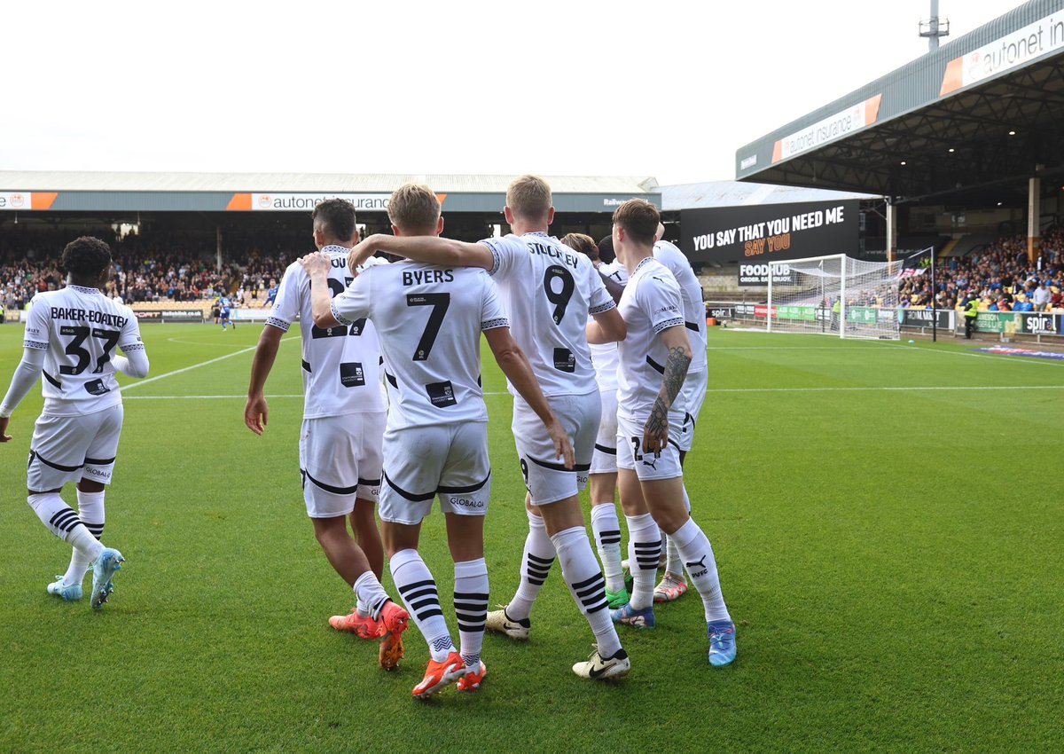 3 points at Vale Park doesn’t get much better than that!! We’re only just getting started. Onto next week <a href="/OfficialPVFC/">Port Vale Football Club</a> #UTV 👊🏻