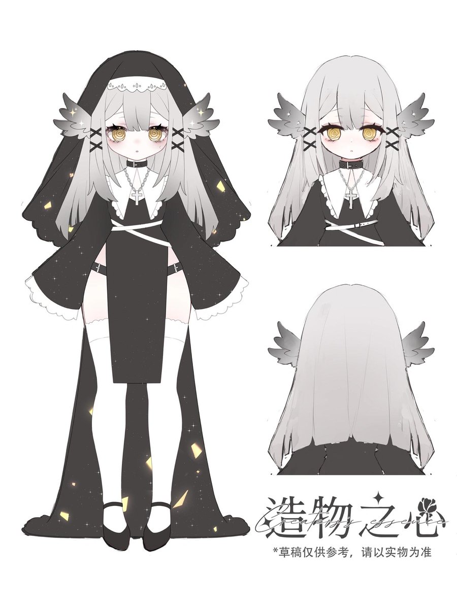 ✨開発中ドブラインドール新作速報✨ 星明かりに照らされ、祈る修道女