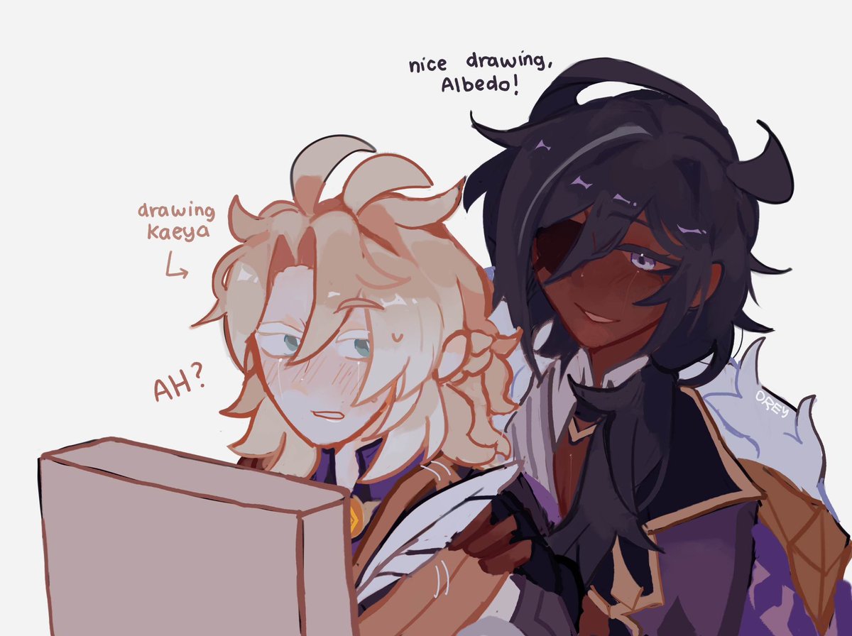 i haven't drawn them in 2 years #kaebedo