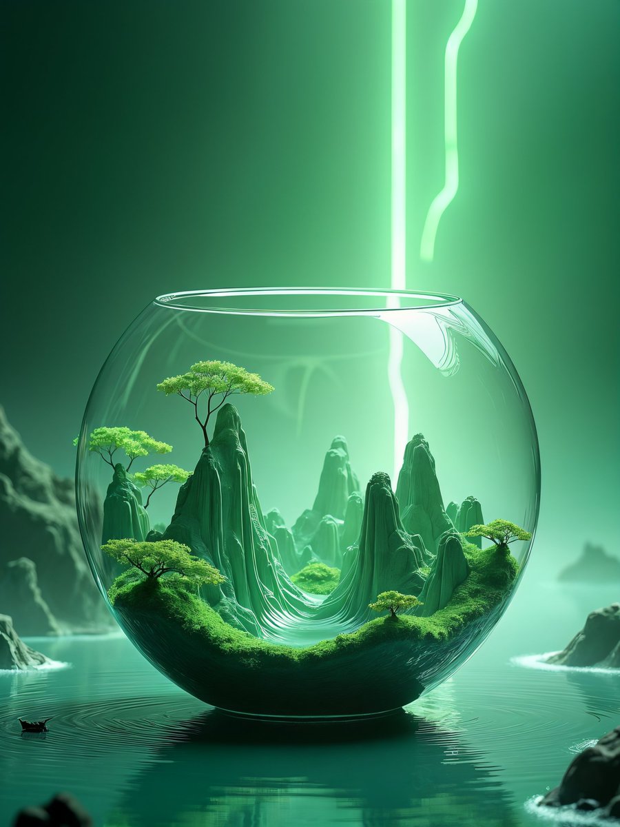 miilesus's tweet photo. Green world in a bowl 🍀
@mindtown_ai (pro upscale)
#AIArt #mindtown #flux1 #flux #fluxai https://t.co/OdQkMs3LeG