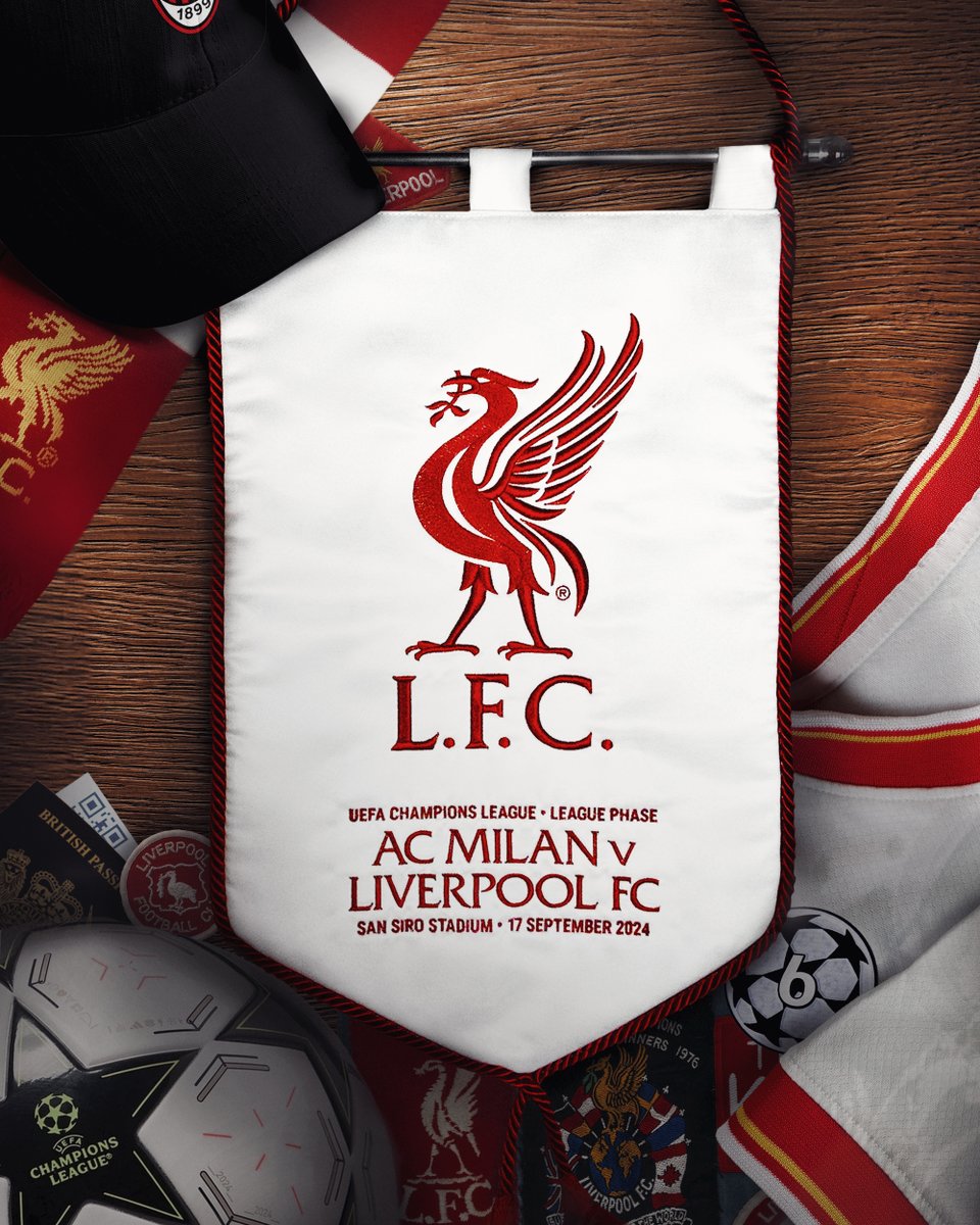 LFC's tweet photo. Up next: Our first #UCL match-up of the season ✨ https://t.co/gP6lKfJ8da