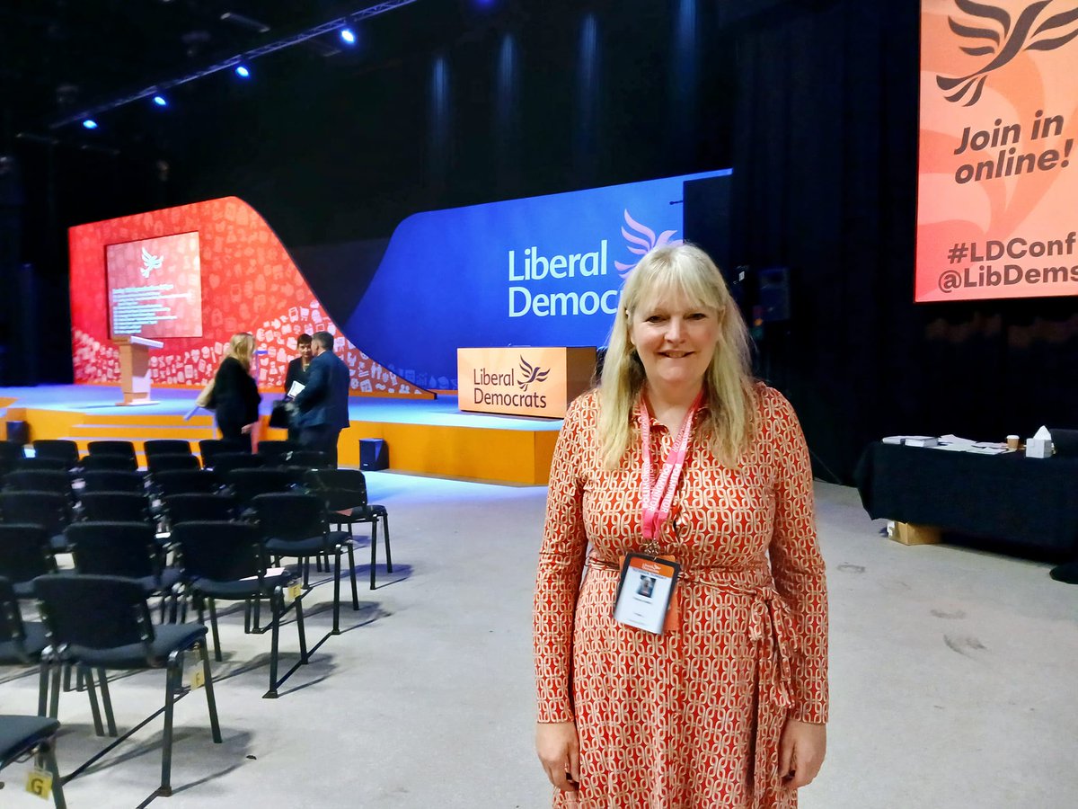Joining friends &amp; colleagues for next two days for discussions &amp; debate.  Fantastic representation from Somerset here.
#LibDems <a href="/SomersetLibDems/">Somerset Liberal Democrats</a> <a href="/LibDemConf/">Lib Dem Conference 🔶</a>