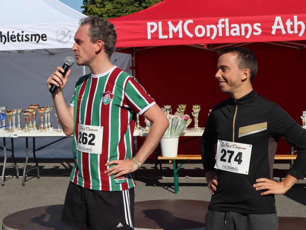 🏃‍♂️ Les 10km de la Fin d’Oisienne bouclés en 54’
🙌🏻 Merci aux bénévoles pour l’organisation, en particulier à Bernard Guillouet dont c’était la dernière course en tant que président du PLMC Athétisme. 
🥇 Félicitations à Antoine Rondot, déjà vainqueur l’an dernier!
#Conflans