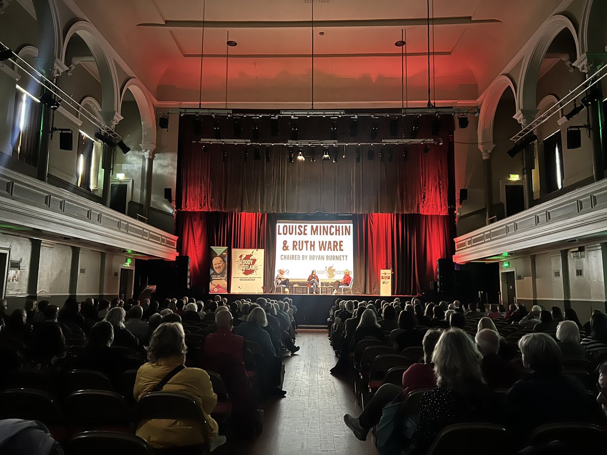Bloody Scotland (@bloodyscotland) on Twitter photo A special Sunday treat with
TV favourite <a href="/louiseminchin/">Louise Minchin</a> and international bestseller <a href="/RuthWareWriter/">Ruth Ware</a> both placing reality television at the heart of their new books. Chaired by TV & radio presenter <a href="/bryanb1965/">Bryan Burnett</a>. Kicking off with Crime in the Spotlight reading from Jane McLoughlin A special Sunday treat with
TV favourite <a href="/louiseminchin/">Louise Minchin</a> and international bestseller <a href="/RuthWareWriter/">Ruth Ware</a> both placing reality television at the heart of their new books. Chaired by TV & radio presenter <a href="/bryanb1965/">Bryan Burnett</a>. Kicking off with Crime in the Spotlight reading from Jane McLoughlin