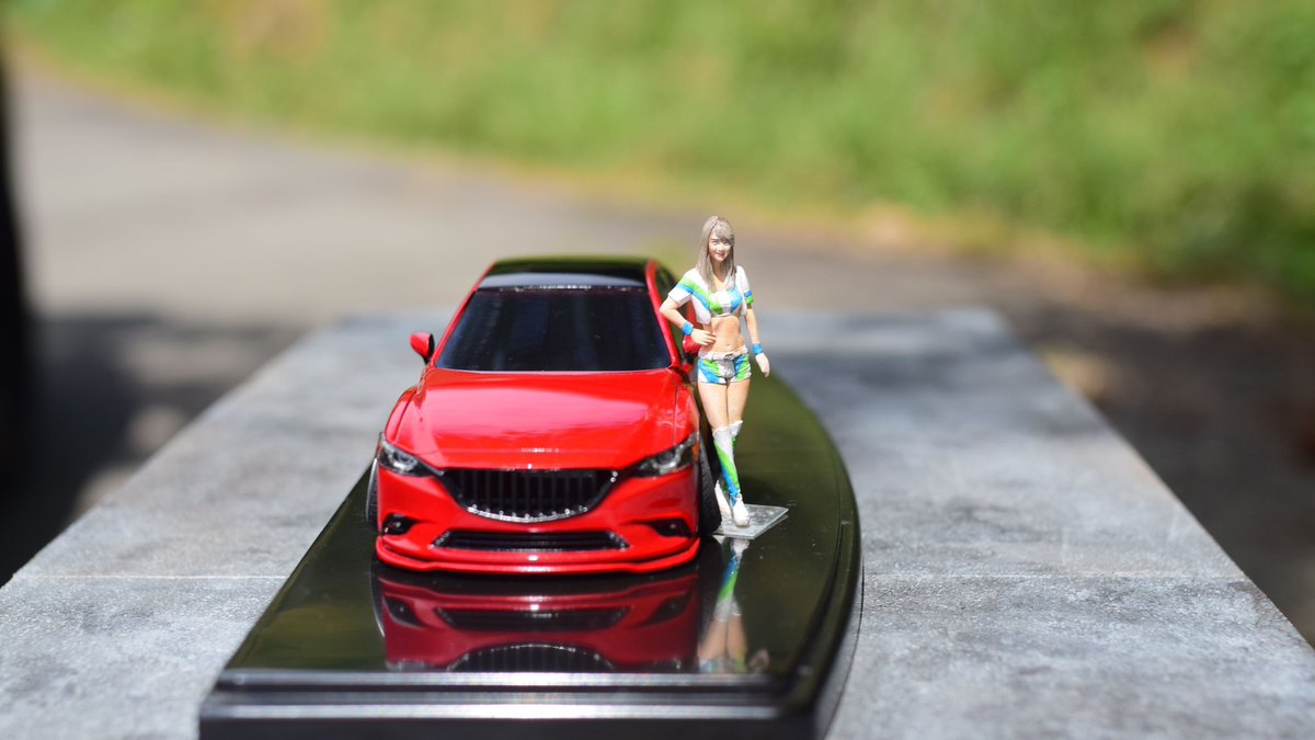 Rc2KFE16DkAFgIk's tweet image. #atenza 
ソウルレッドで塗ったんですが、実写はもっと複雑で深みが違いますね。大変だったけど満足。