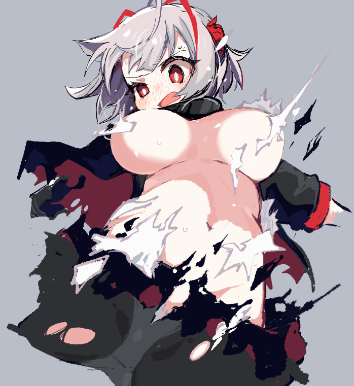 W(アークナイツ) 「…! 」|すきのイラスト