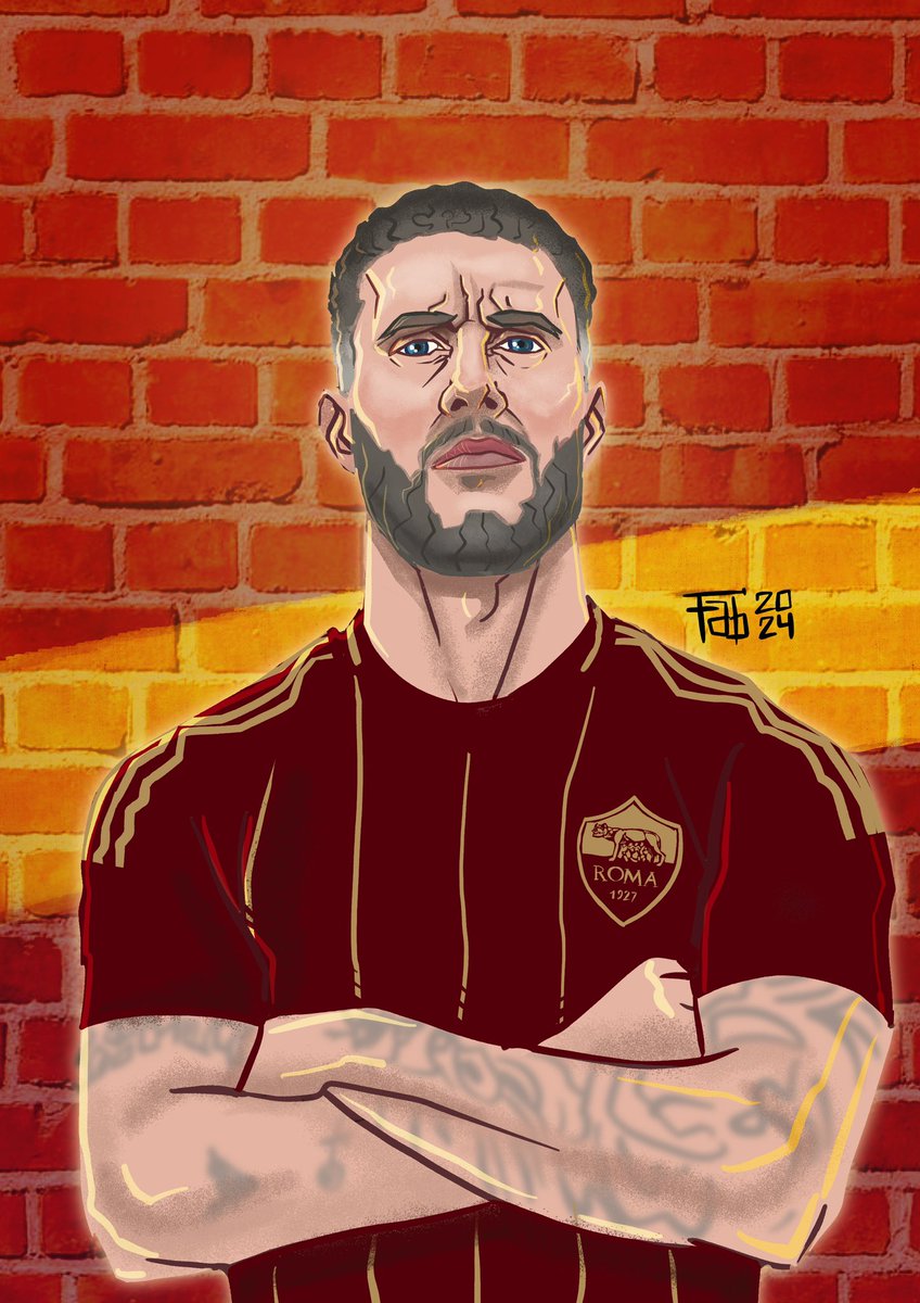 Mario la muralla Hermoso. #asroma #roma #asr