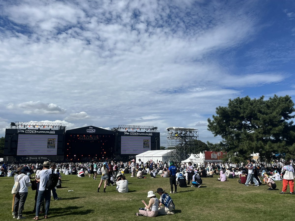 ima_gi_ne13's tweet photo. 久しぶりのROCK IN JAPN FESTIVAL https://t.co/vdeWdvnZ34