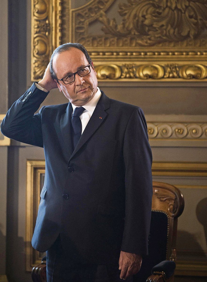 Avec François Hollande tweet media