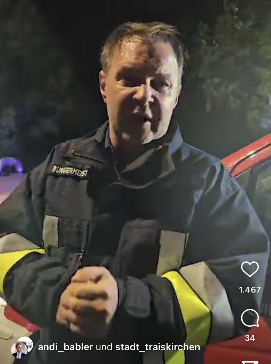 Super Gschicht stimmts?

Wenns ÖVP oder FPÖ Minister so macht, zuckt Links wieder aus. Inklusive linke Journalisten, wie wir damals bei Sobotka und Kickl gesehen haben. 

Miese Heuchler! #Doppelmoral #Hochwasser