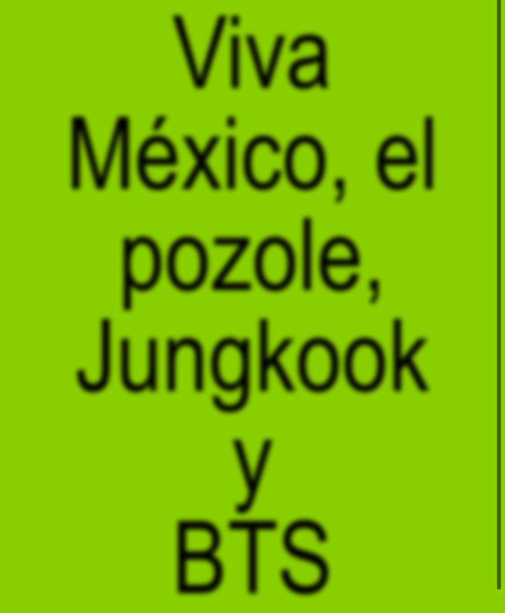 PURO PINCHE MÉXICO, JUNGKOOK Y BTS! EALE

FOREVER WITH JUNGKOOK