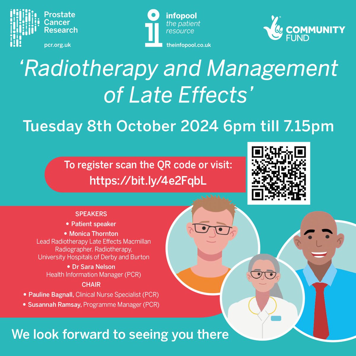 PRDA UK (@prda_uk) on Twitter photo 📢 fantastic webinar opportunity discussing Radiotherapy and Management of Late Effects
Register👉ow.ly/4wNO50Tnv9B
Hosted by <a href="/PCR_News/">ProstateCancerResearch</a> on Tuesday, 8th October at 6 PM. 🗓️
#ProstateCancerResearch #HealthcareWebinar #Radiotherapy #LateEffects #PatientCare 📢 fantastic webinar opportunity discussing Radiotherapy and Management of Late Effects
Register👉ow.ly/4wNO50Tnv9B
Hosted by <a href="/PCR_News/">ProstateCancerResearch</a> on Tuesday, 8th October at 6 PM. 🗓️
#ProstateCancerResearch #HealthcareWebinar #Radiotherapy #LateEffects #PatientCare