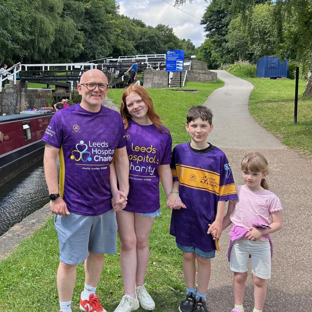 Calling all families! 💜👨‍👩‍👧‍👦 
Join the 7 Locks Walk on Sept 28 for a fun-filled, scenic 4.4-mile stroll along the canal🍂
Reconnect with nature, make lasting memories, and bring your furry friends too! 🐶

Support a great cause, together! 💜

leedshospitalscharity.org.uk/Event/7-locks-…