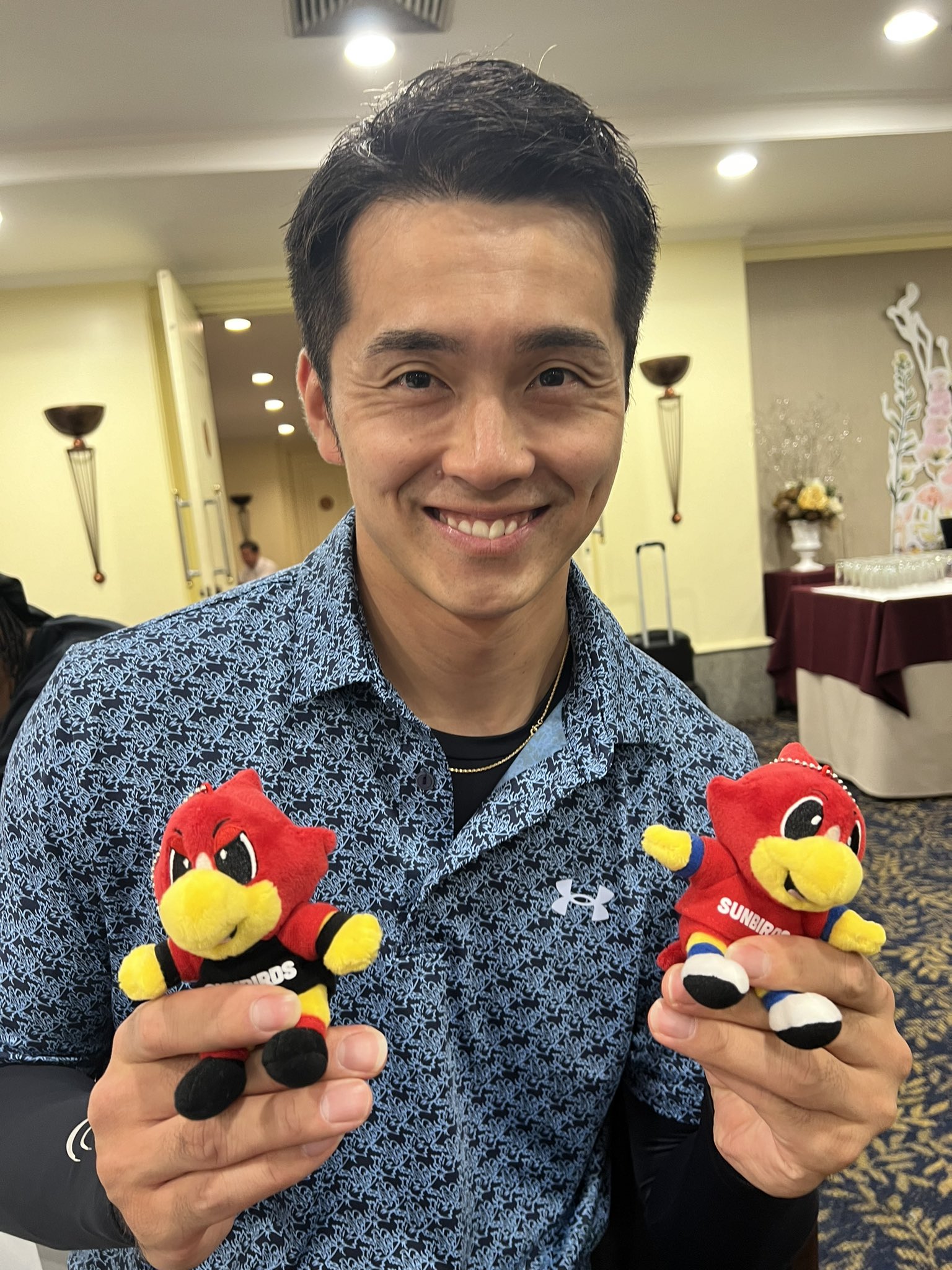 新品★未使用 サントリーサンバーズ大阪 サンバーズくん ムーンバーズくん ⭐︎サンバーズ写真館⭐︎ ニューマスコット『ムーンバーズくん