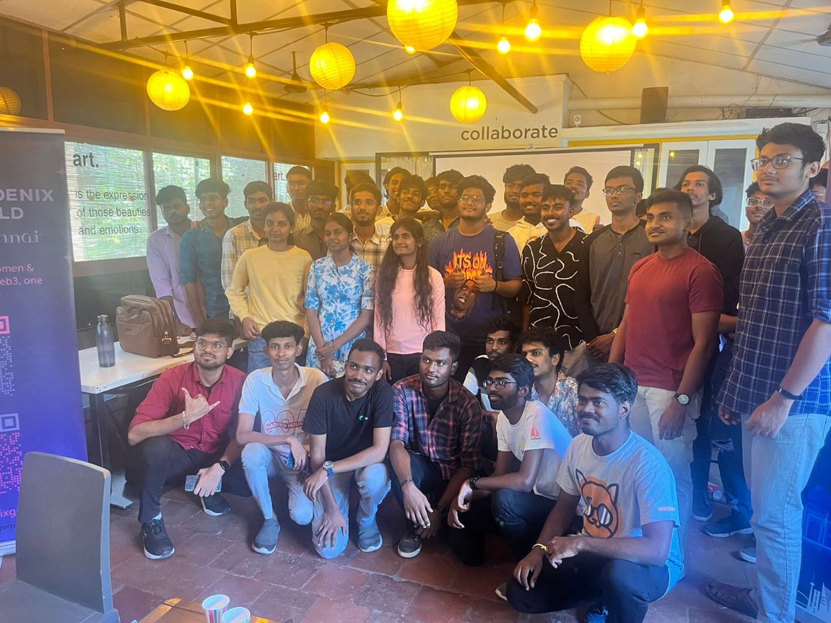 Dhanush1785's tweet image. Had a fantastic time at the Starknet event!!! I got to connect with many people, learn all about the ecosystem, dive into the Cairo programming language, and explore various other platforms.
Kudos to @TPG_Chennai @StarknetFndn @Starknet