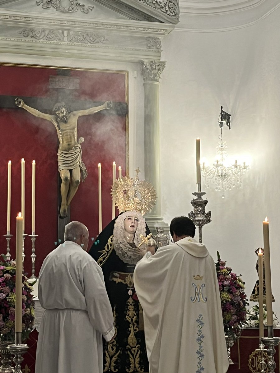vigiasmdolor's tweet photo. El pasado jueves 12 de septiembre tuvo lugar una Santa Eucaristía en honor a
Nuestra Señora del Mayor Dolor en conmemoración de los
Dolores Gloriosos de Nuestra Señora. https://t.co/4sMKqpa5TV