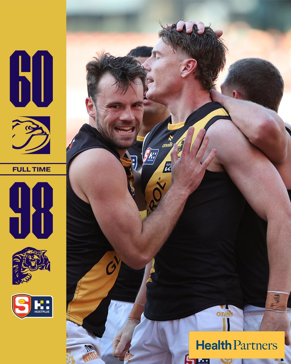 SANFL's tweet photo. THE BAYS ARE THROUGH TO THE GF! https://t.co/FdOuIOvuuv