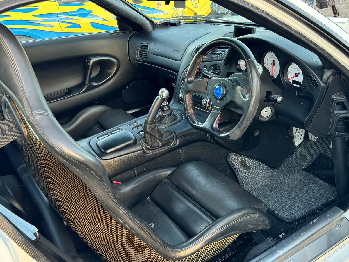 安藤さんのところで眠っていた雨宮クロムハーツ号 内装も当時のまま