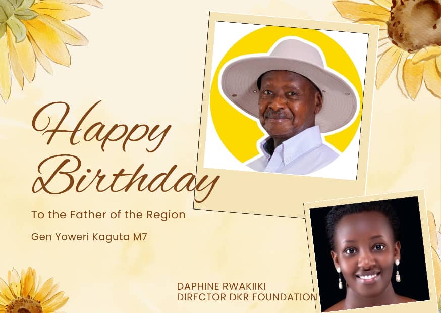 On your 80th birthday, we honor your remarkable journey, Your Excellency @kagutaMuseveni. Your commitment to Uganda's growth and stability is a shining example of devotion to God's work. May this special day be filled with love, blessings, and celebration. 🙏🏾🙏🏾