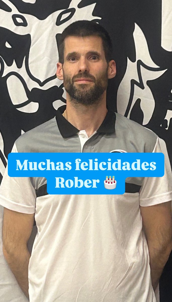 cdrivasfutsal's tweet photo. 𝐂𝐮𝐦𝐩𝐥𝐞𝐚𝐧̃𝐨𝐬 🎂 

Hoy toca felicitar a 𝙍𝙤𝙗𝙚𝙧, entrenador de nuestro 1ª 𝓡𝓮𝓰𝓲𝓸𝓷𝓪𝓵 

Muchas felicidades 𝙍𝙤𝙗𝙚𝙧, disfruta de tu día y pásatelo genial.

#RivasFutsal #CDRivasFutsal https://t.co/uvlhKLjuay