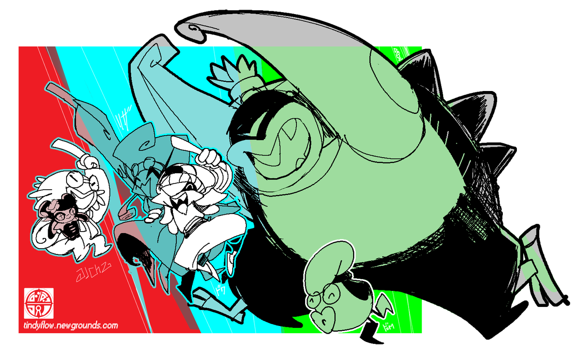EdTindy's tweet photo. T'was a GRAND wrap!! :D
---
https://t.co/oqtnW6z6WJ
---
#GrandFestival #GrandFest #TeamPast #TeamPresent #TeamFuture #Splatoon3 #Splatoon #Splatfest #FZero #FZeroGx7 https://t.co/U4B3GMPbjr