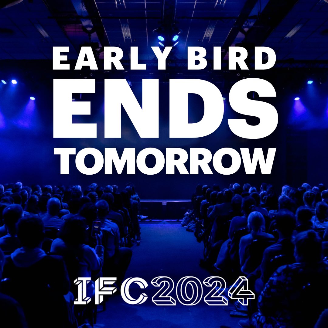 🚨🚨 LAST CHANCE 🚨🚨

We have fewer than 30 on-site rooms left and several of our masterclasses are completely full - early bird ends at midnight BST tomorrow!

Explore the programme and secure your ticket: bit.ly/RAxIFC2024