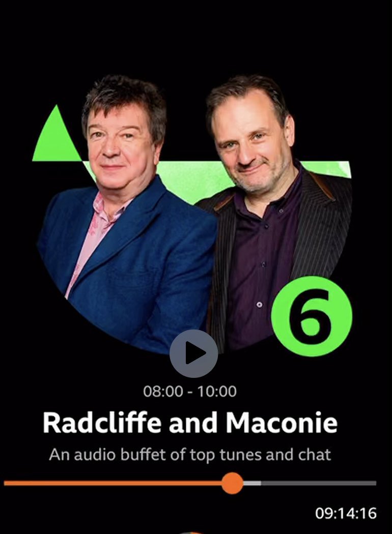 Well done to Shaun who called in to <a href="/BBC6Music/">BBC Radio 6 Music</a> to suggest Here I Stand on <a href="/themarkrad/">Mark Radcliffe</a> <a href="/StuartMaconie/">Stuart Maconie</a> this morning!

You can listen back from 9:14 to hear what was said on BBC Sounds!