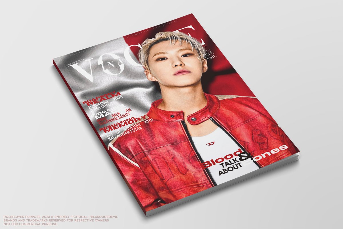 ⠀⠀⠀ 
VOL. IV, AUGUST ISSUE 2024
⠀⠀⠀ ⠀⠀𝗧𝗔𝗟𝗞 𝗔𝗕𝗢𝗨𝗧 𝗕𝗟𝗢𝗢𝗗
⠀      ⠀⠀ &amp; 𝗕𝗢𝗡𝗘𝗦 WITH 𝗛𝗜𝗭𝗞𝗜𝗔
⠀⠀⠀       𝗧𝗔𝗡𝗦𝗜𝗟
⠀⠀⠀