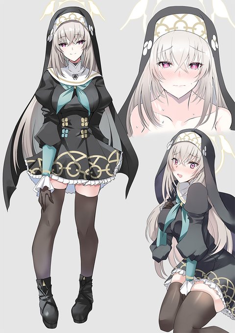 サクラコ様練✍️
サクラコ様なぜかスカート丈短いのめっちゃスキ
#ブルアカ 