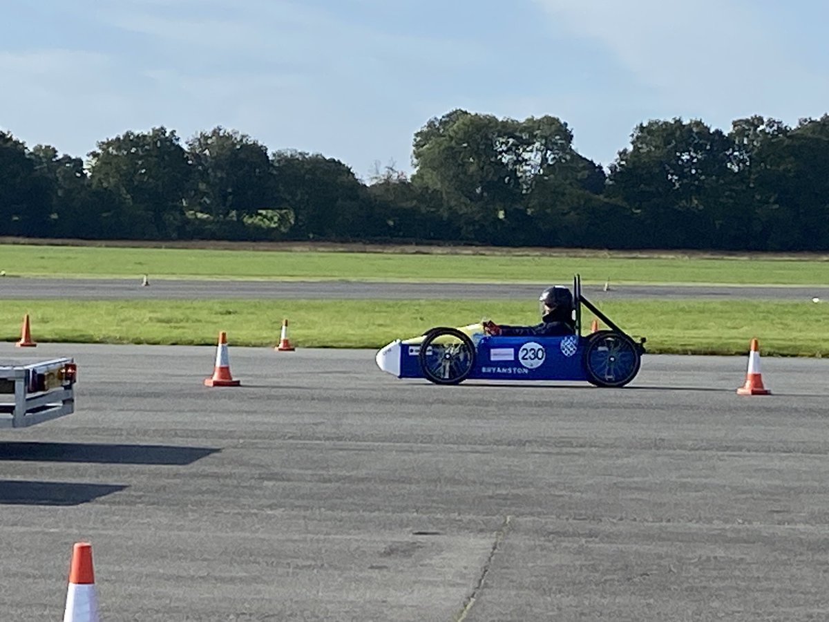 Practice a Dunsfold is underway.  Our two kit cars are on track.  We have some new drivers to get some laps in #greenpower