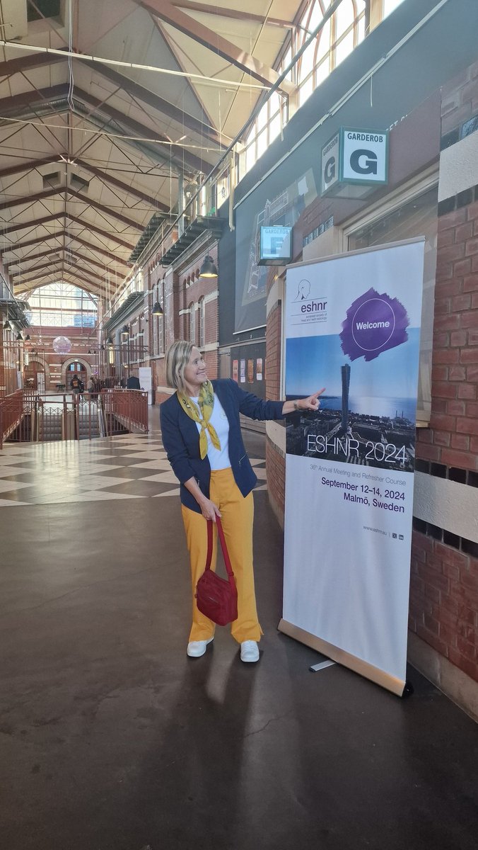 It was an honour to serve the head and neck radiology community as the president of the 36th annual meeting of ESHNR.
Thanks for the participants, faculty, organizers and the technical staff of Slagthuset for a successful meeting. 😊