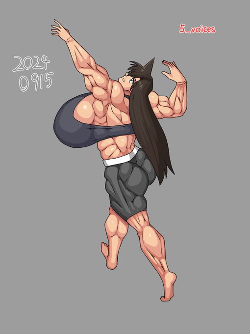 ポートレボディビル模写。 