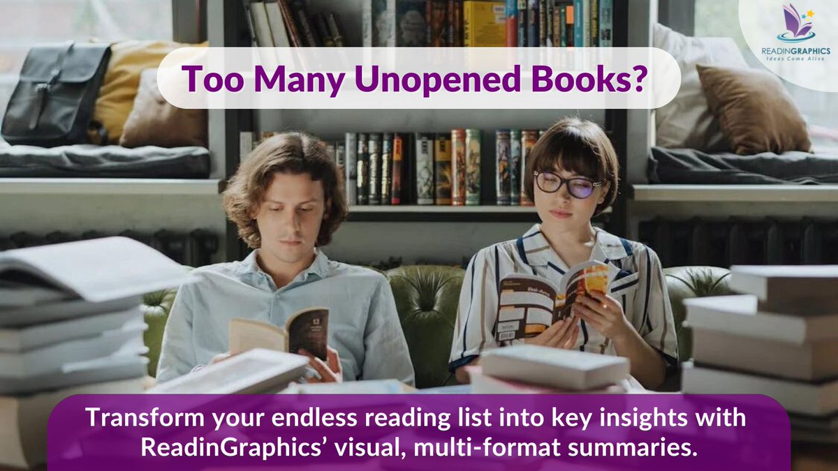 ReadinGraphics's tweet image. 📚 Too many books, not enough time? ReadinGraphics delivers concise, visual summaries to help you learn faster. Save time, get smarter.

#LearningHacks #TimeSaver #BookSummaries #ReadinGraphics