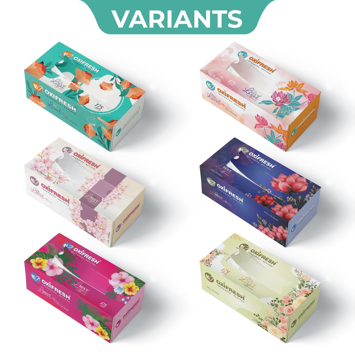oxifreshindia's tweet photo. Oxi Fresh Box Tissue

• Attractive box color options
• Virgin fibre 2 Ply Sheets
• Box comes with dust-wrap
• Non Toxic &amp; Extra Absorbent 

#oxifresh #tissue #boxtissue #facetissue #amazon #flipkart #disposables #recyclable #makeinindia #uttarpradesh #lucknow https://t.co/QaevvnwUfa
