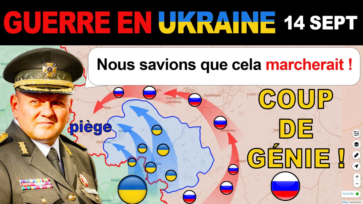 🇫🇷 Jour 933 en #Ukraine 🇺🇦
#Koursk : les Ukrainiens ont finalement réussi à accroître la pression dans la région de Koursk. Les Russes ont été contraints de sacrifier leur offensive de Pokrovsk et de redéployer des réserves critiques vers le nord.
🎬 youtu.be/vLtjfhq89t8