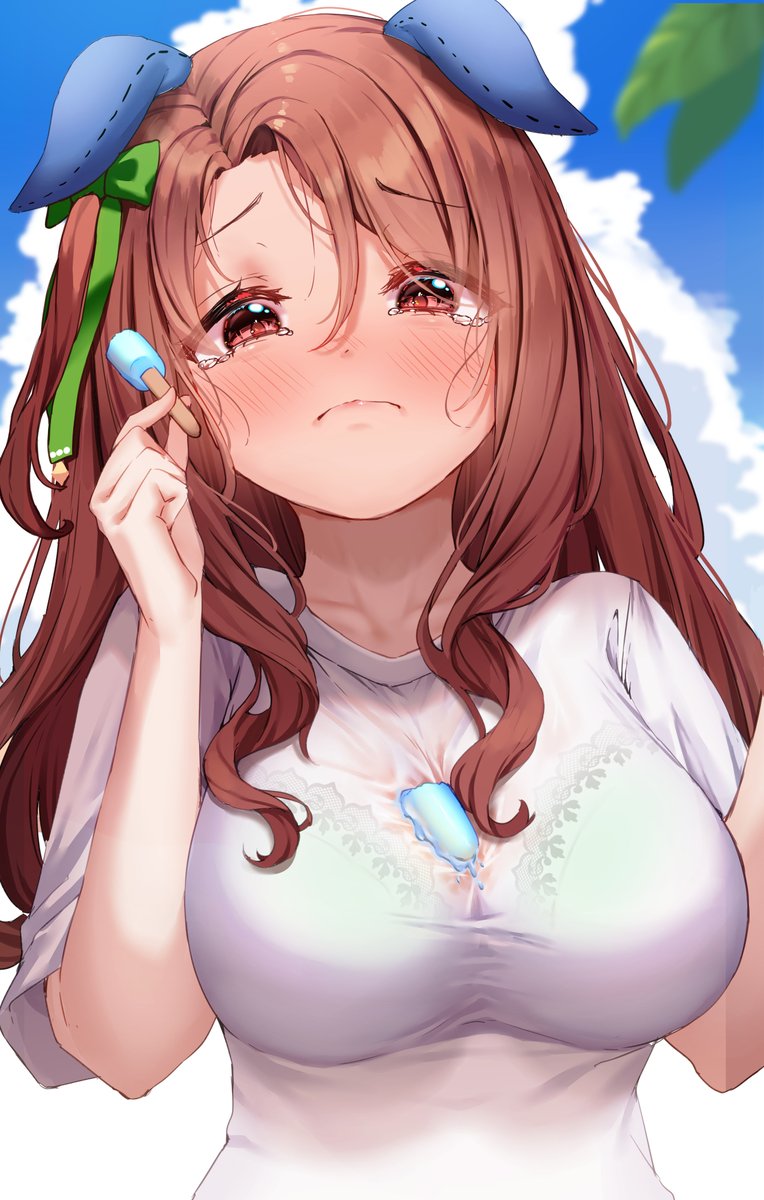 アイスが折れてしまったキング
＃ウマ娘