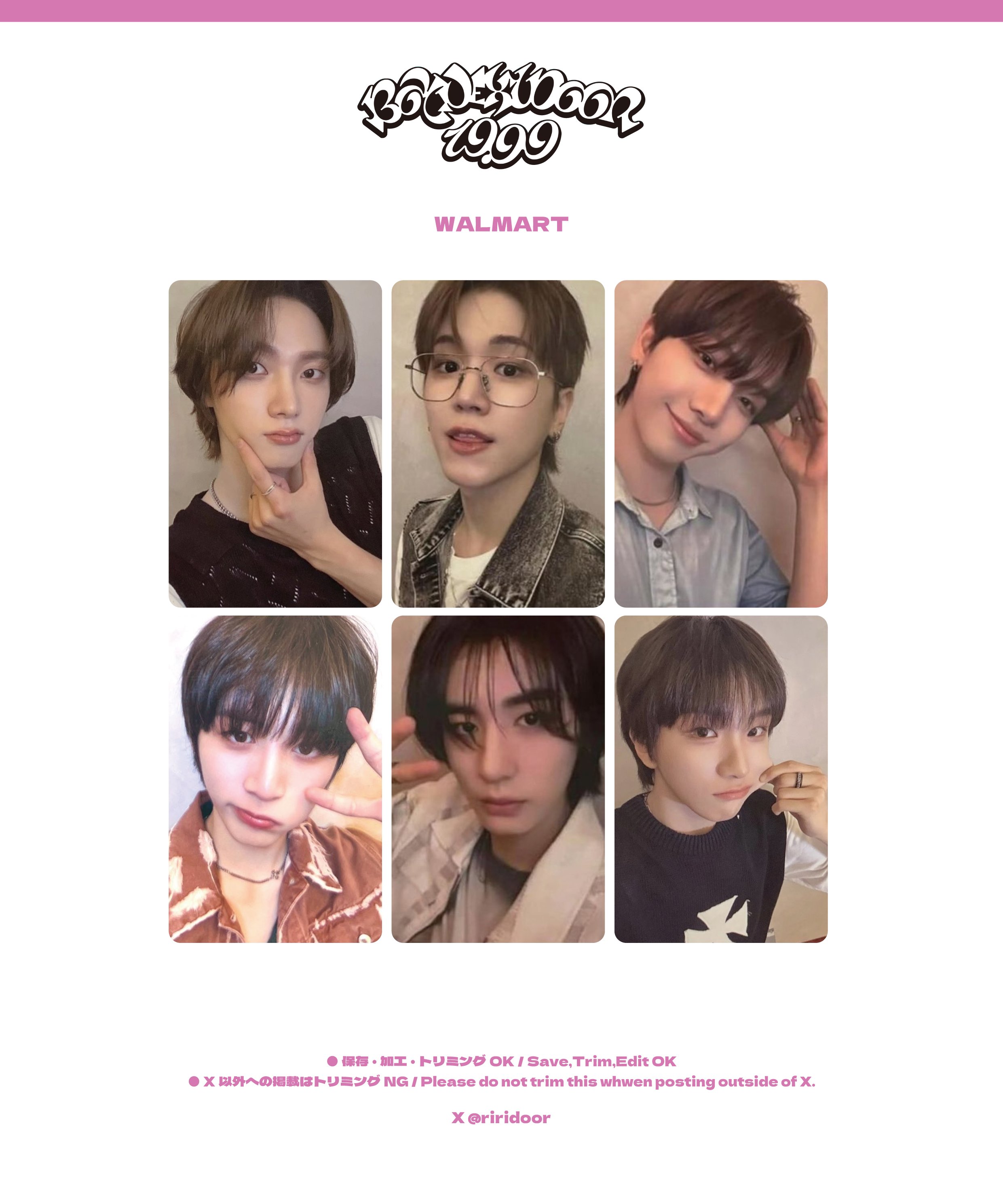 【BOYNEXTDOOR•テサン】NoGenreアメリカ限定Walmartトレカ Boynextdoor - 19.99 (Twenty Ver.) (Walmart Exclusive) - CD