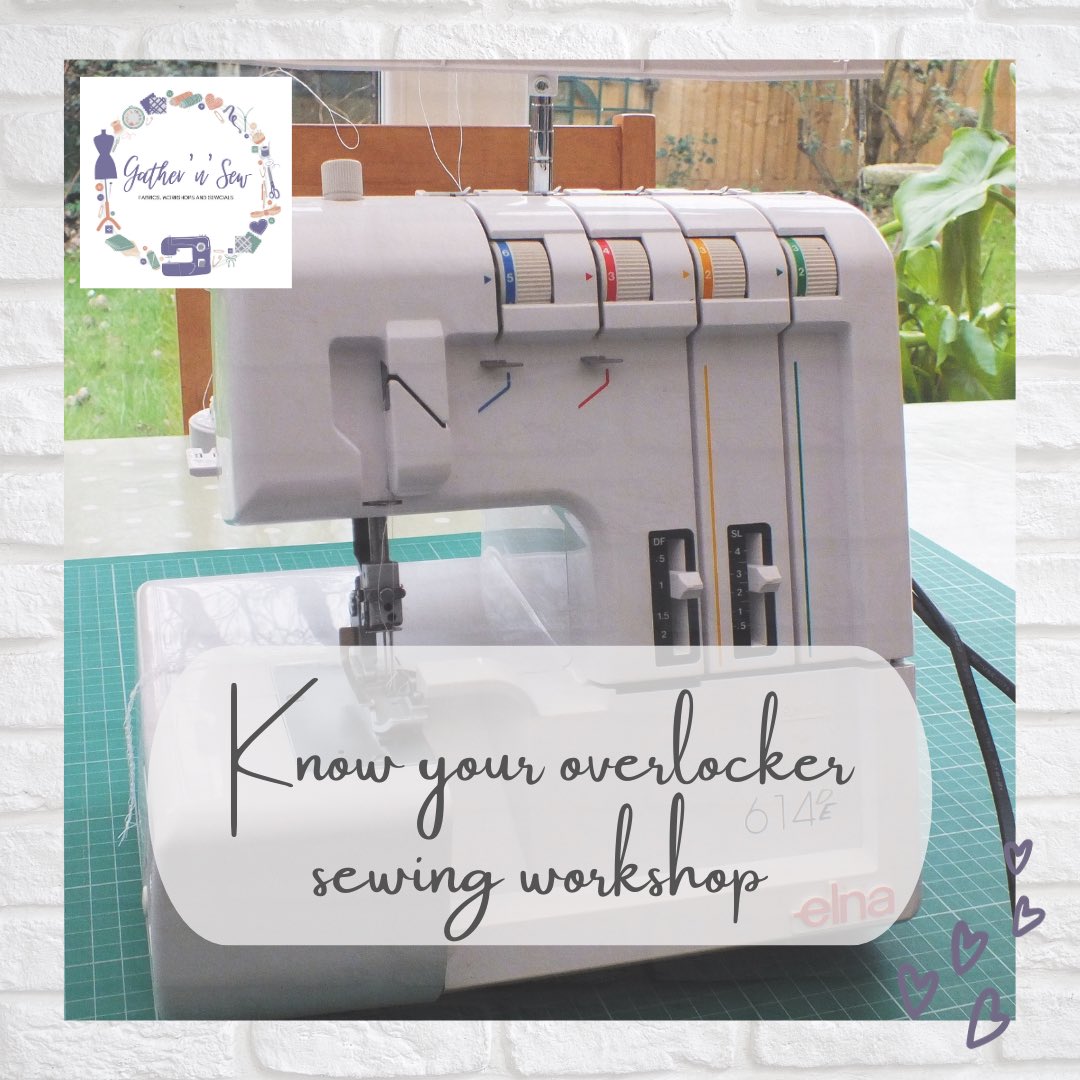 Gather_N_Sew's tweet image. Know Your Overlocker - Tuesday 17th September, 6pm to 9pm. Discover everything you need to sew with your overlocker. Book online or message me 💜

#overlocker #overlockerclasses #overlockerworkshop #knowyouroverlocker #sewingclasses #sewingworkshops #bourne #bournetown