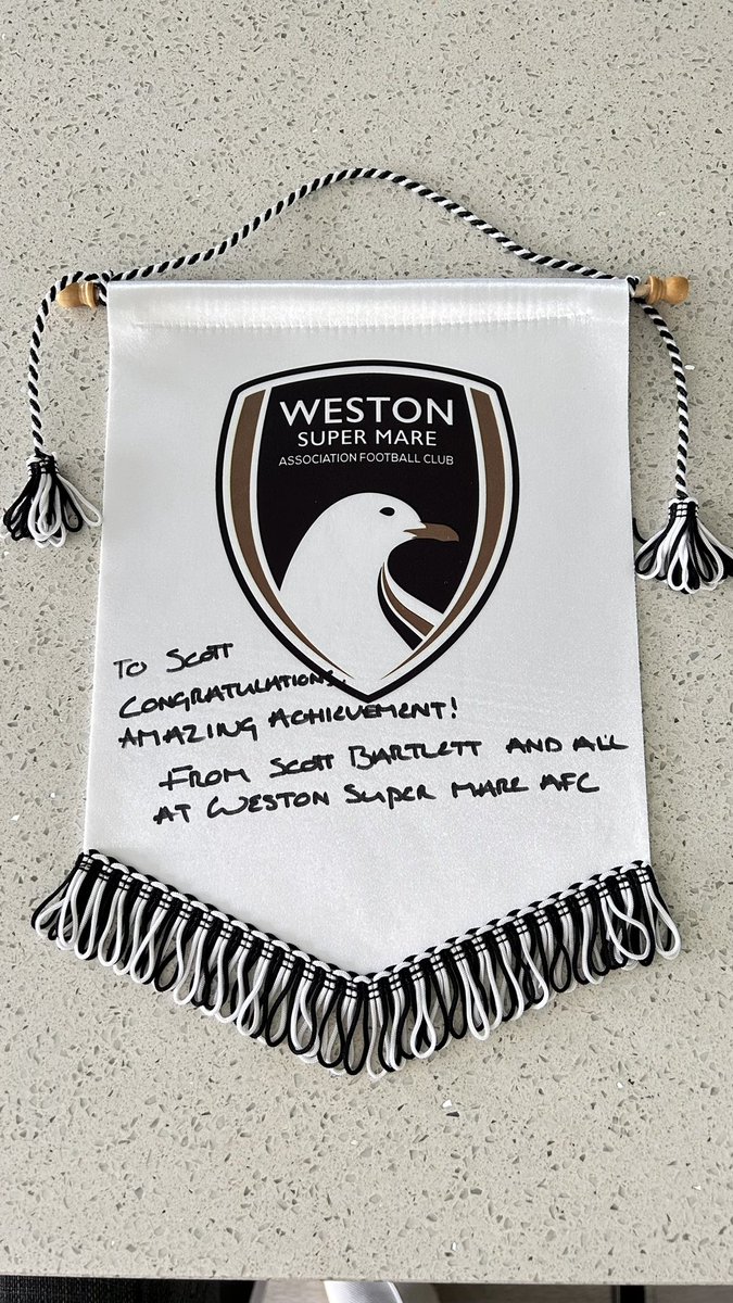 Scott Arnold (@arnieno2) on Twitter photo Thank you to Scott Bartlett and <a href="/WSM_AFCOfficial/">Weston-super-Mare AFC</a> for the thoughtful gift. That’s what Non league is all about. Congrats on yesterday and good luck for the rest of the season! Thank you to Scott Bartlett and <a href="/WSM_AFCOfficial/">Weston-super-Mare AFC</a> for the thoughtful gift. That’s what Non league is all about. Congrats on yesterday and good luck for the rest of the season!