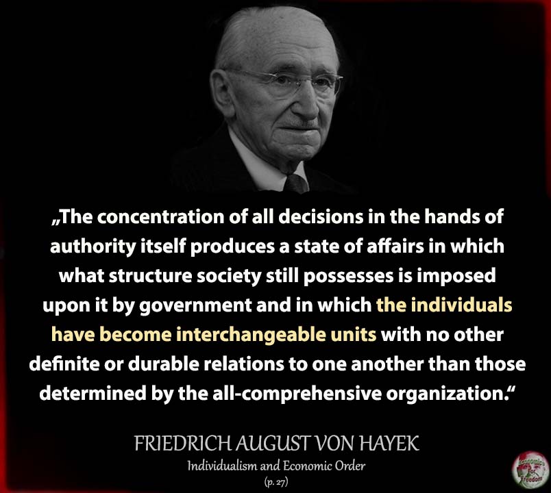 EconomicsForF's tweet image. #Hayek  #Interchangeable #Units