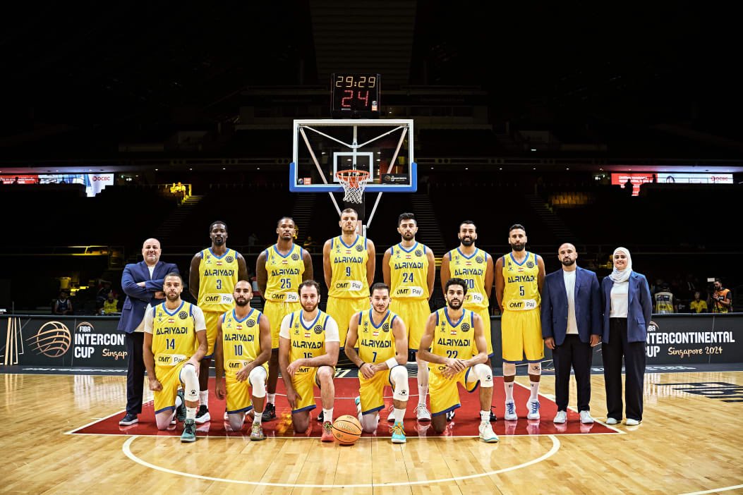 RioMoussallem's tweet photo. What a bitter loss!!!
Riyadi loses the bronze medal game after a tough loss against Australia’s Tasmnania JackJumpers 80-75!
After a huge third quarter which ended with a 7-point lead to the Asian champs, Riyadi suffered at the beginning of the fourth, I don’t know why the timeout wasn’t called before an 11-0 run to the opponent! It was winnable☹️
Great performance overall by the Lebanese champs against a strong team! Can fairly say we were playing with one import as Harris and Thibodeaux (who didn’t play today) weren’t up to the expectations in the tournament! Ahh if only Thon Maker and Simmons were still there.
Thank you Riyadi🇱🇧 
(📷FIBA) #IntercontinentalCup
