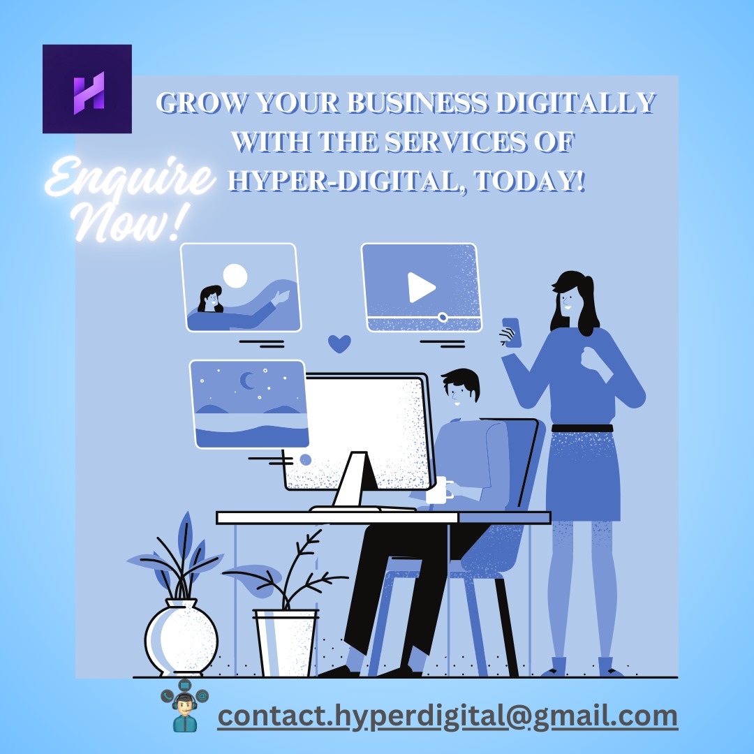 hyper_digital_'s tweet photo. 🚀 Exciting News! HyperDigital is here to elevate your business with top-tier websites, apps, SaaS solutions, and digital marketing. Let's create something amazing together! 🌐 #HyperDigital #WebDevelopment #SaaS #DigitalMarketing #BusinessGrowth https://t.co/GpIPh0wyvh