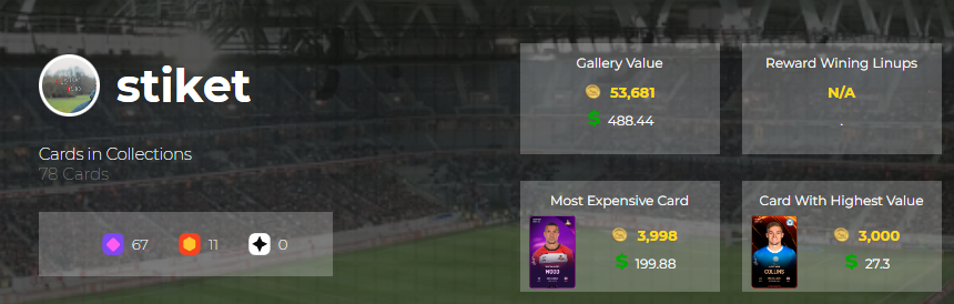 WTS my @UltiChamps collection. 400$ for all cards. All cards have mint condition and only top cards ( Saka/Grim/Wirtz etc ). DM