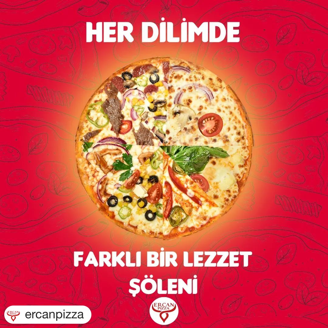 Ercan Pizza için hazırladığımız sosyal medya içerikleri yayında! 🍕📷 Yaratıcı çözümlerimizle lezzeti sosyal medyaya taşıdık. #ErcanPizza #ajanssy