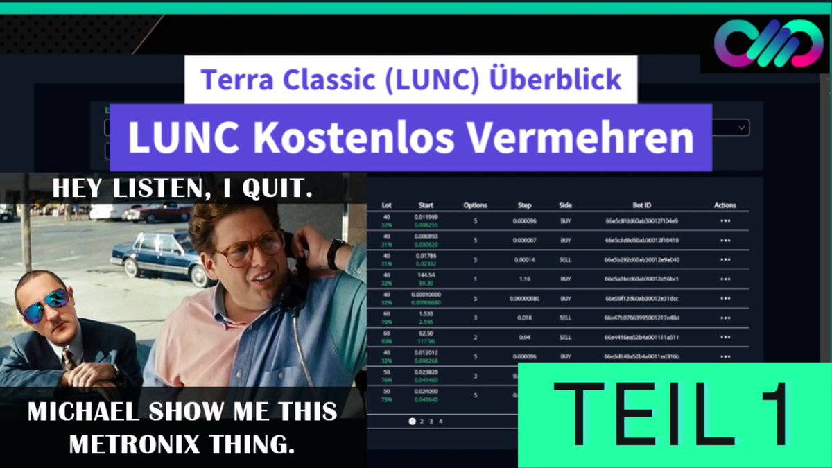 MetronixTrade's tweet photo. Was du in diesem Video lernen wirst: 
* Ein Überblick über Terra Classic (LUNC) 
* Wie du LUNC kostenlos vermehren kannst 
* Preisprognosen für #LUNC 
* Wichtige Trading-Tipps für Anfänger und Fortgeschrittene

https://t.co/78lKp4Q6Vh https://t.co/Lz8TVI5nuF