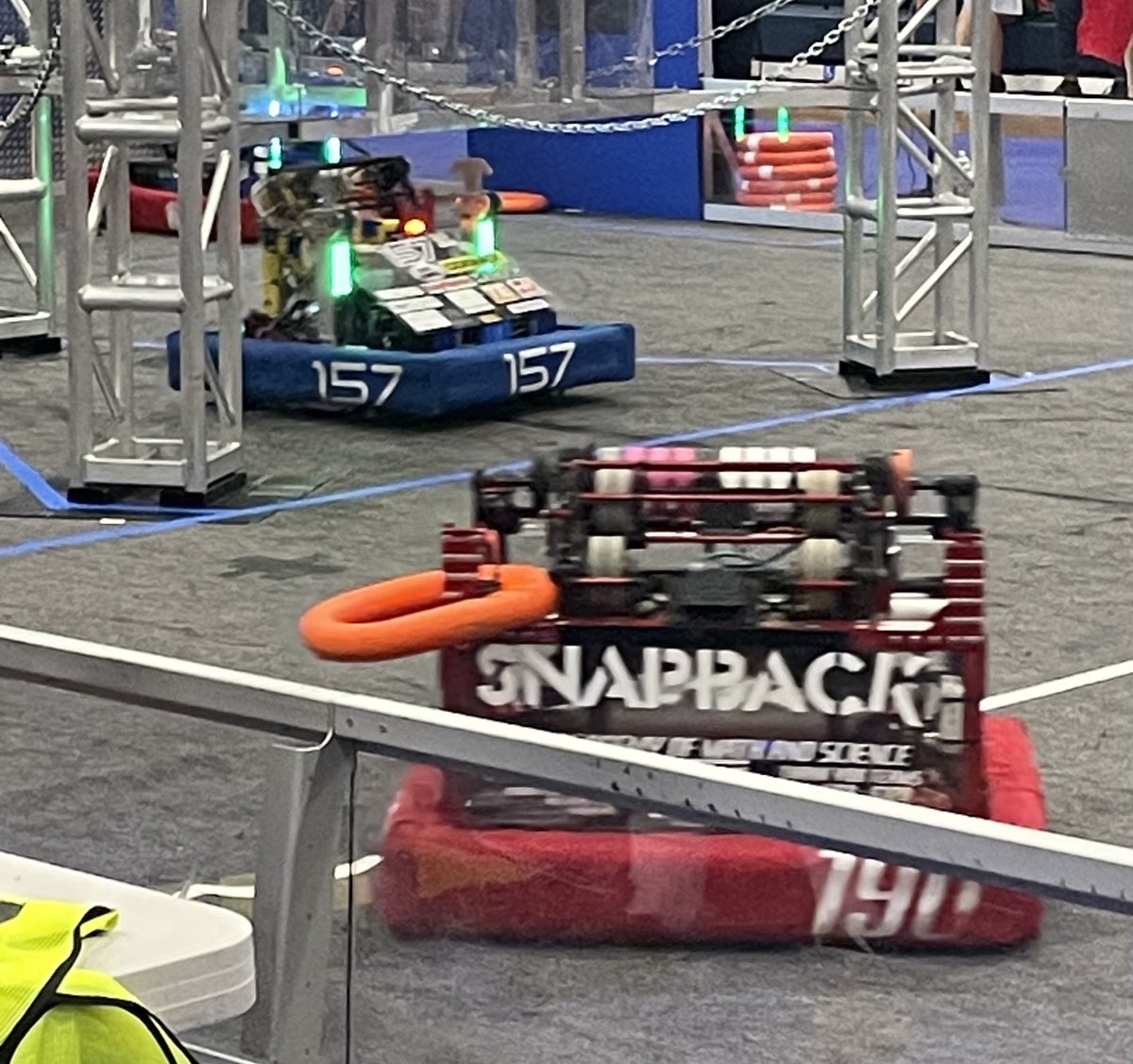 shannonchandley's tweet image. Exciting “Mayhem in Merrimack” hosted by MHS Chop Shop 166. Congratulations all around! #FIRSTRobotics