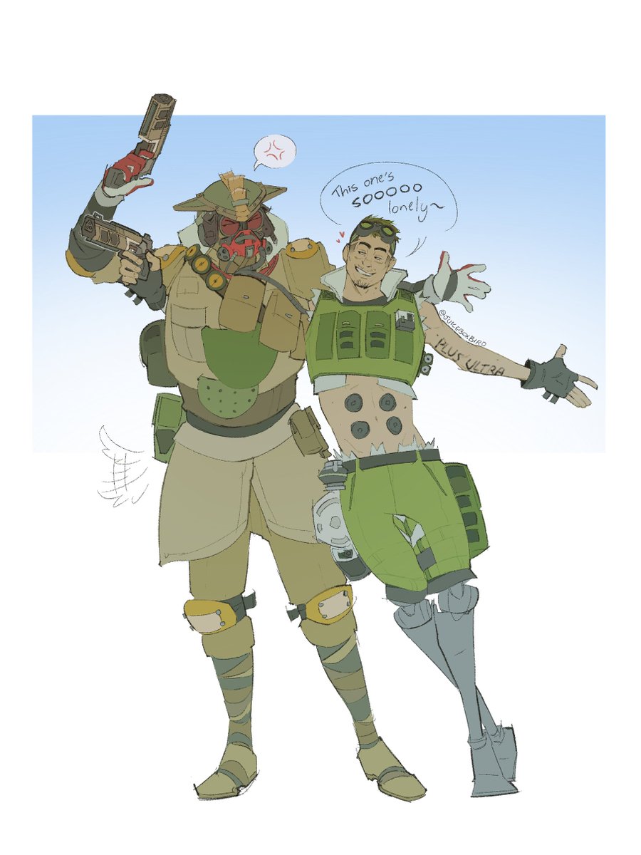JuiceBoxBird's tweet photo. Octane's mozambique akimbo voicelines are so flirty teehee #octhound #ApexLegends https://t.co/2IR6n4wMBY