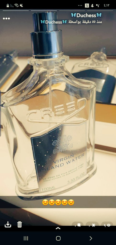 kookee5076's tweet photo. #رابطة_عشاق_العطور
فيرجن ايلاند واتر من كريد ..عطر فاخر ومميز ينفع للجنسين وان كان غالب عليه رجالي أكثر .. https://t.co/xv5Ew5DlR9