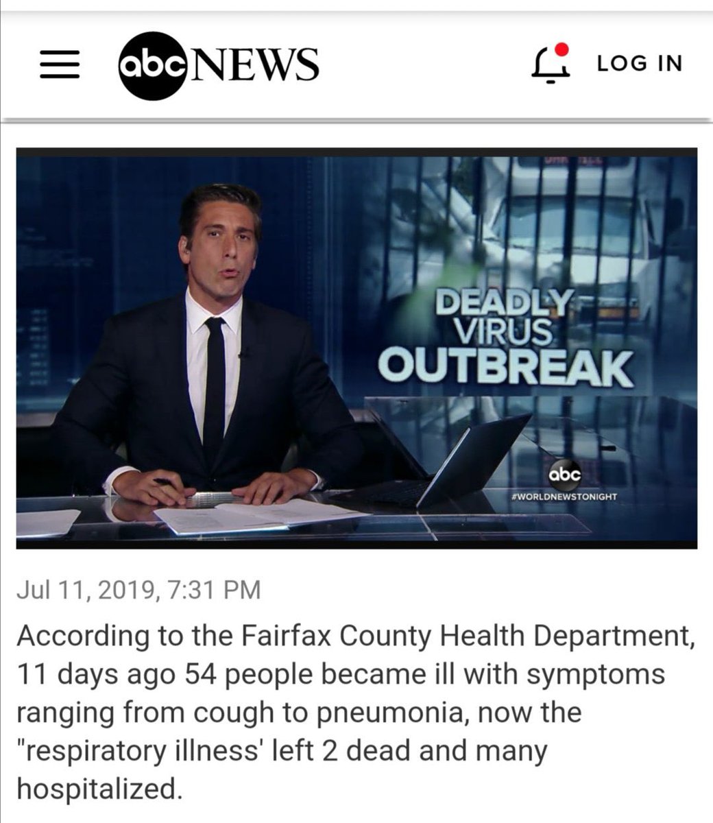 KristinaDawn7's tweet photo. @HugoVale_ @clownworld #TypeA 🦠 was released from #FortDetrick first to study if it worked.
It did. So then:
Type B = China
Type C = near Europe
🇺🇸 has a long, horrible history of biowarfare operations (inc #Amerithrax, AIDS)
Cheap + lucrative + plausible deniability 🤑
🧵https://t.co/KNxJ63Kq6z https://t.co/Tt6ZlpBXMH