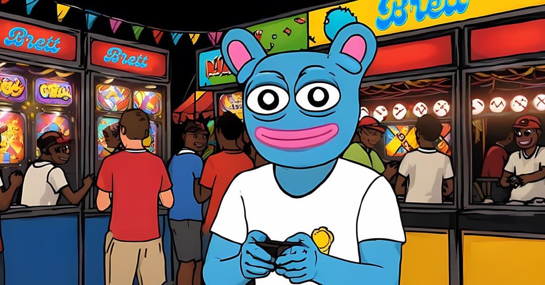 NFTNEXUSSS's tweet image. Brett's night out at the carnival 🎡 🎉 Looks like he's having a blast playing games and winning prizes! 🎮💰 

#CarnivalFun #BrettTheGamer #LuckyNight